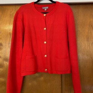 J crew knit jacket